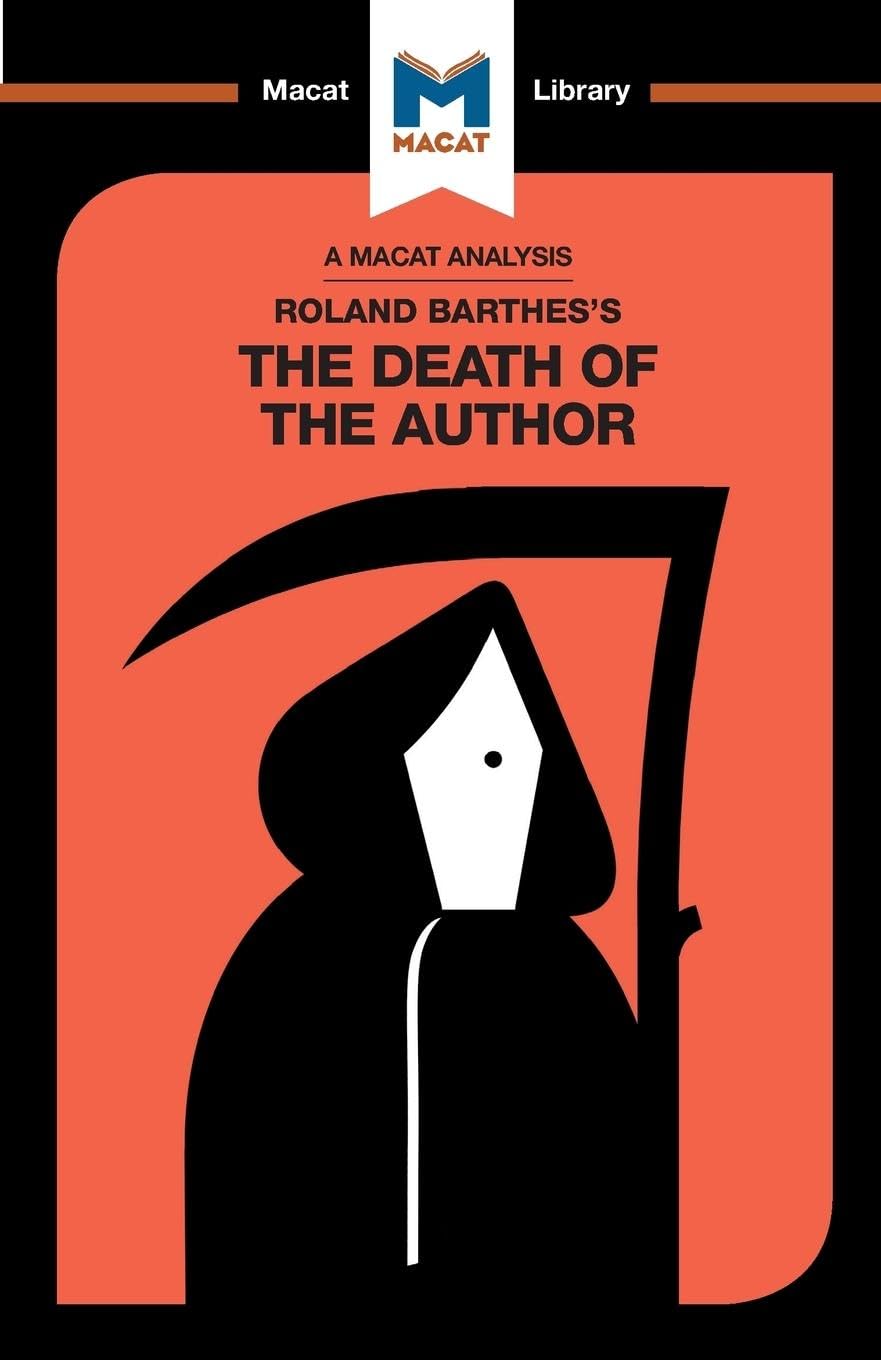 Roland Barthes's the Death of the Author -- Paperback Ð by Laura Seymour