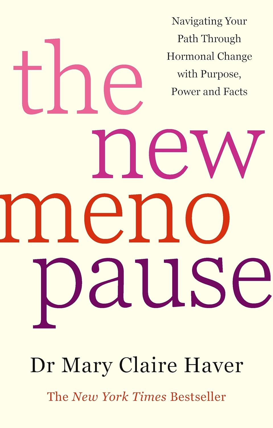 The New Menopause:- Paperback Ð by Dr. Mary Claire Haver