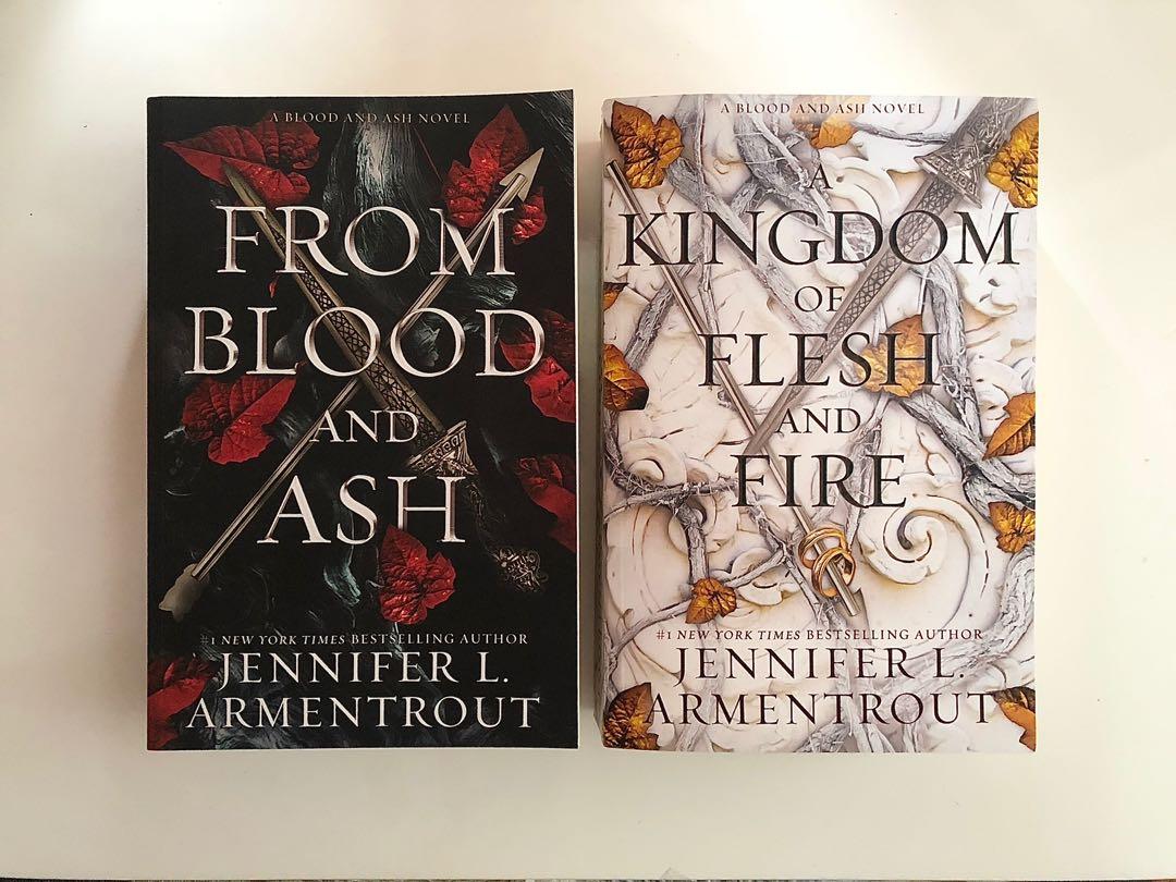 (Combo) A Kingdom of Flesh and Fire + From Blood and ash(2 books) Paperback Ð by Jennifer L Armentrout