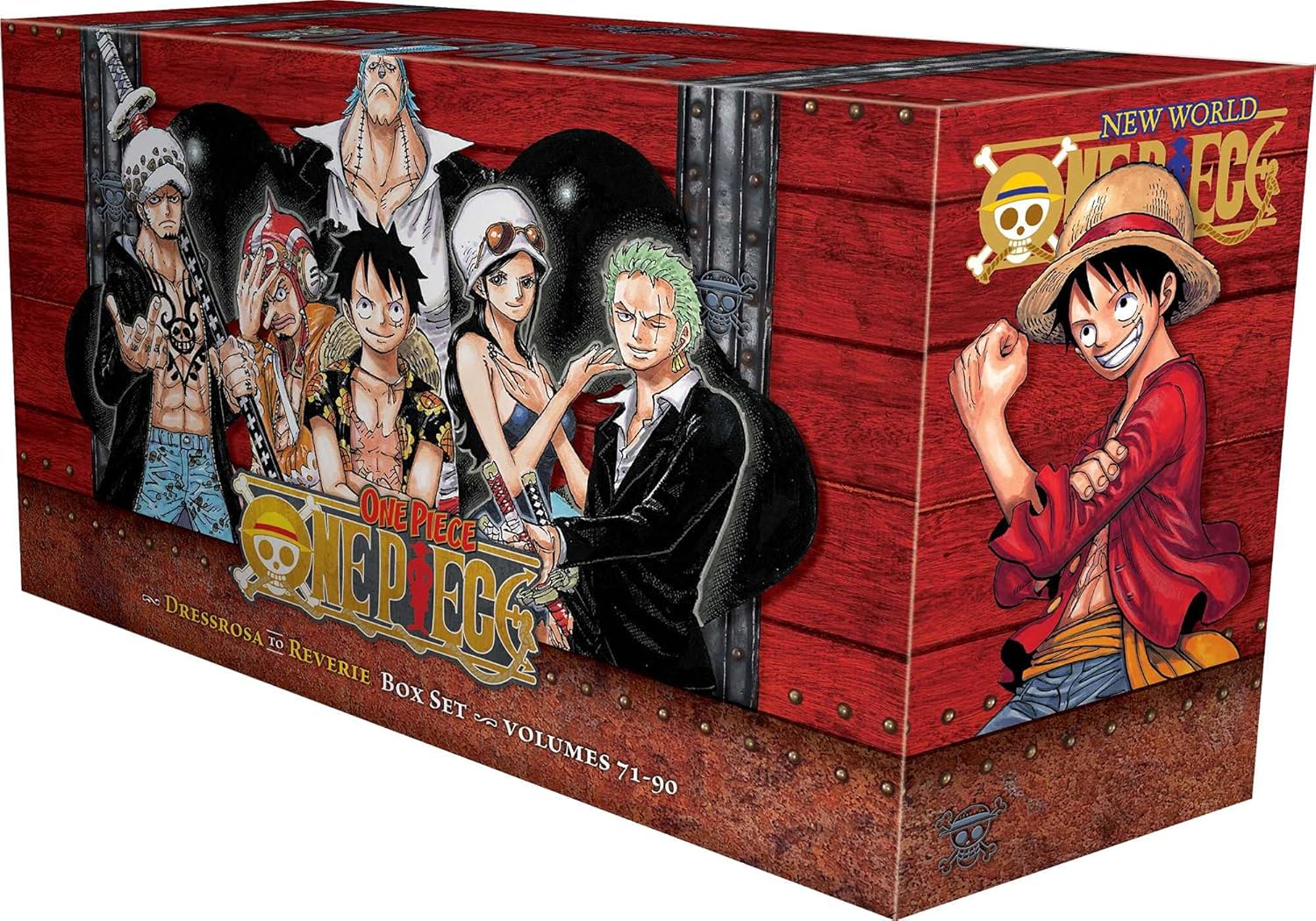 One Piece Box Set Vol 4: Volumes 71-90 Box Set