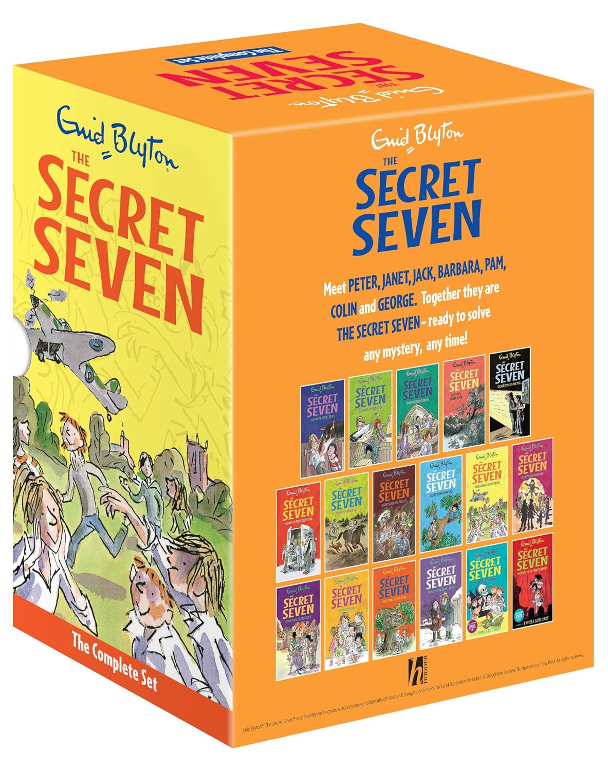 SECRET SEVEN COMPLETE BOX SET OF 17 TITLES Box Set