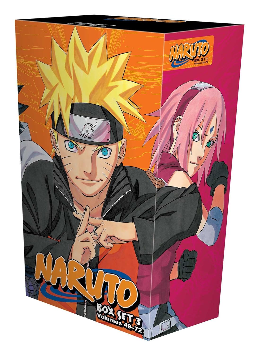Naruto Box Set 3 Vol: 49-72 Box Set