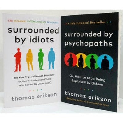 (Combo Pack) Surrounded by Idiots  and  Surrounded by Psychopaths Paperback Ð by Thomas Erikson