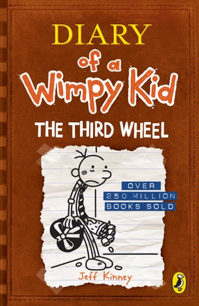 Diary of a Wimpy Kid: The Third Wheel (7th book) - Jeff Kinney (BooksKingdom.in)